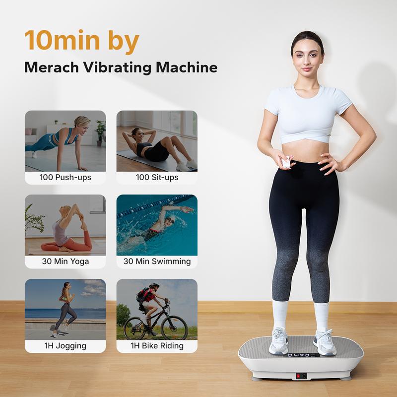 Vibration Plate Machine – Lymphatic Drainage Whole Body Workout