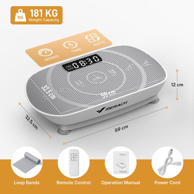 Vibration Plate Machine – Lymphatic Drainage Whole Body Workout