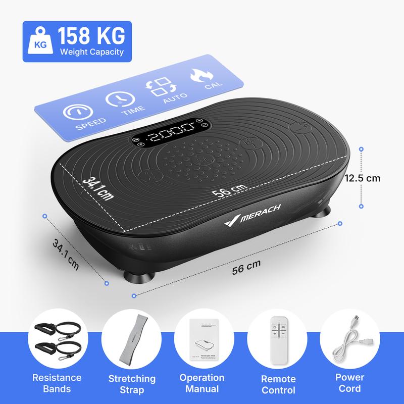 Vibration Plate Machine – Lymphatic Drainage Whole Body Workout