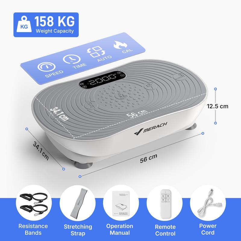 Vibration Plate Machine – Lymphatic Drainage Whole Body Workout