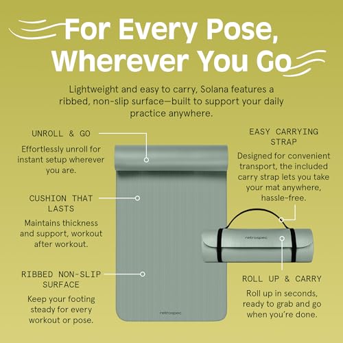 Yoga Mat for Pilates & Fitness